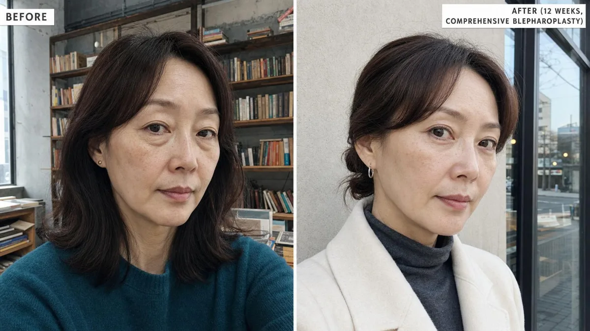 韓國綜合眼整形：4項子手術決策樹
