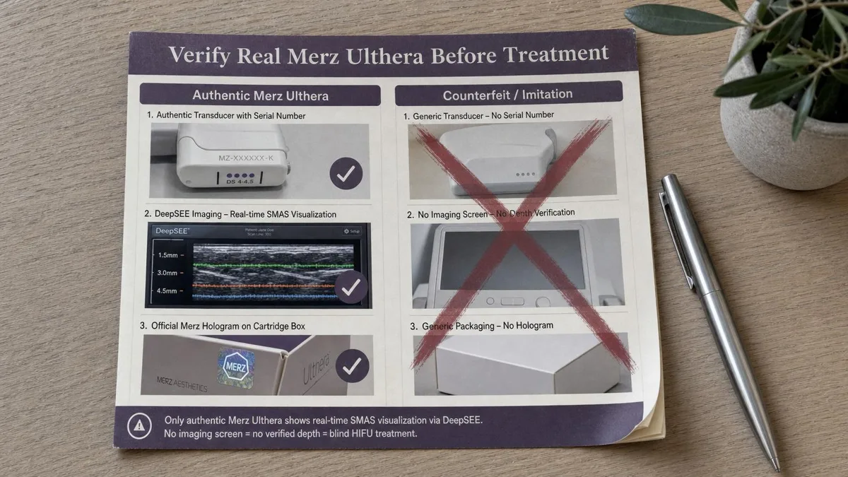 首爾的韓國音波拉提：外國患者如何在折扣誘惑之前，驗證真正的 Merz MFU-V