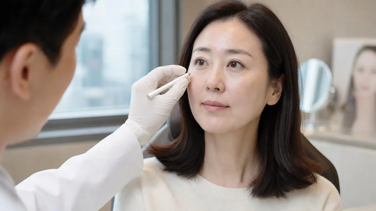 韓國下眼瞼整形：脂肪移位 vs 脂肪移除——2026 年醫師實際推薦哪一種術式
