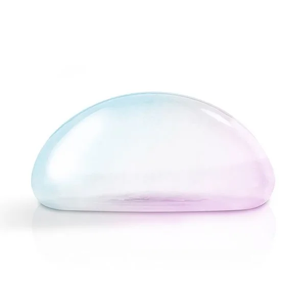 Smooth cohesive gel implant