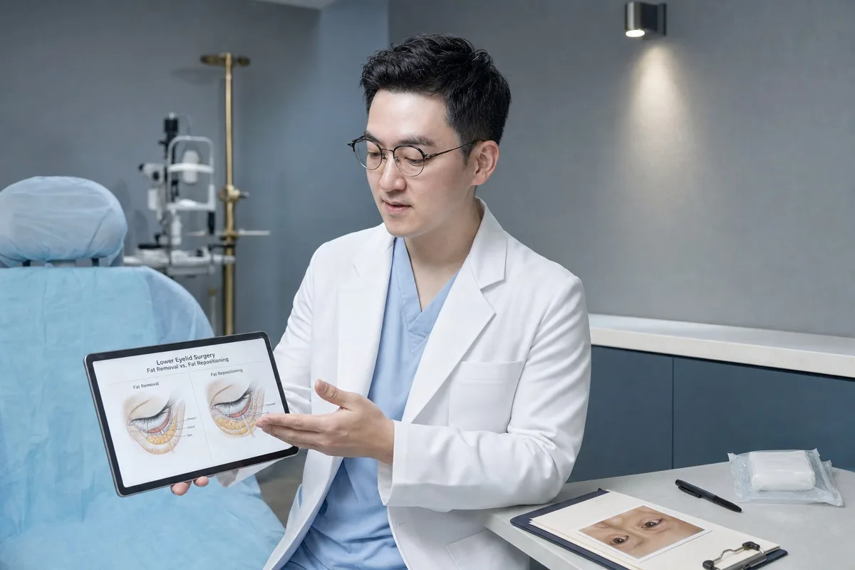 korean-lower-eyelid-fat-removal-vs-repositioning-decision 相關圖片