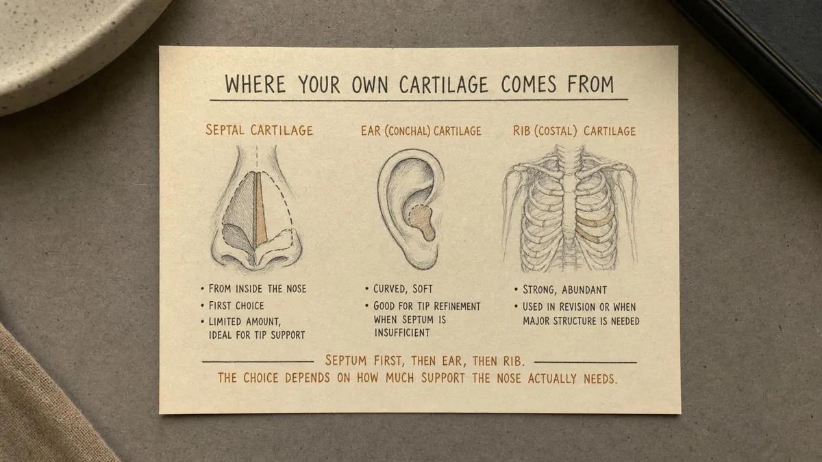 korean-rhinoplasty-implant-vs-cartilage-materials 相關圖片