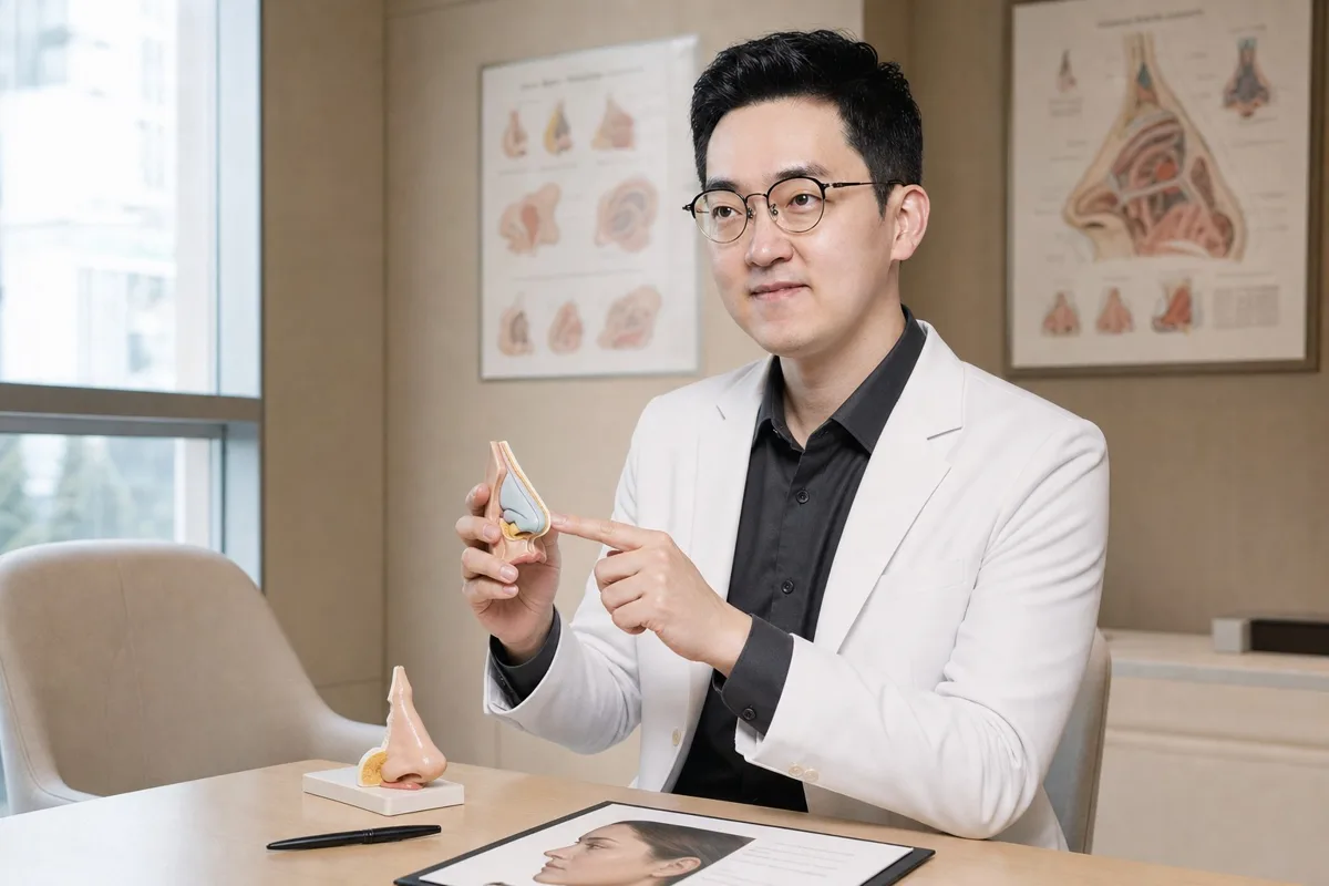 korean-rhinoplasty-implant-vs-cartilage-materials 相關圖片